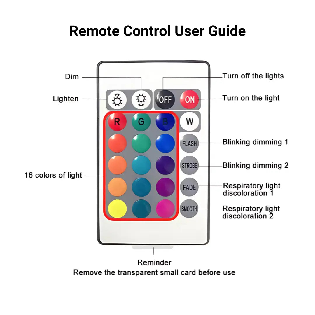 16-Color Aurora Projector Light Lumezaar