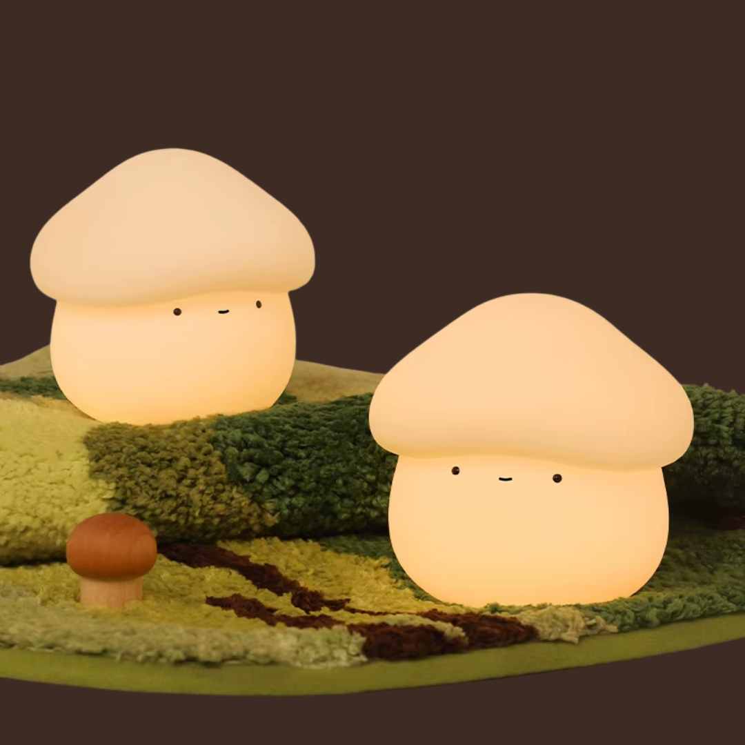 Cozy Mushroom Night Light