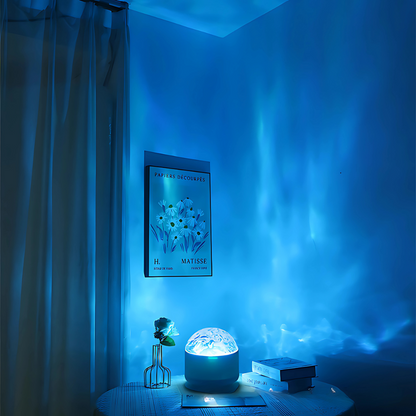 16-Color Galaxy Water Ripple Light