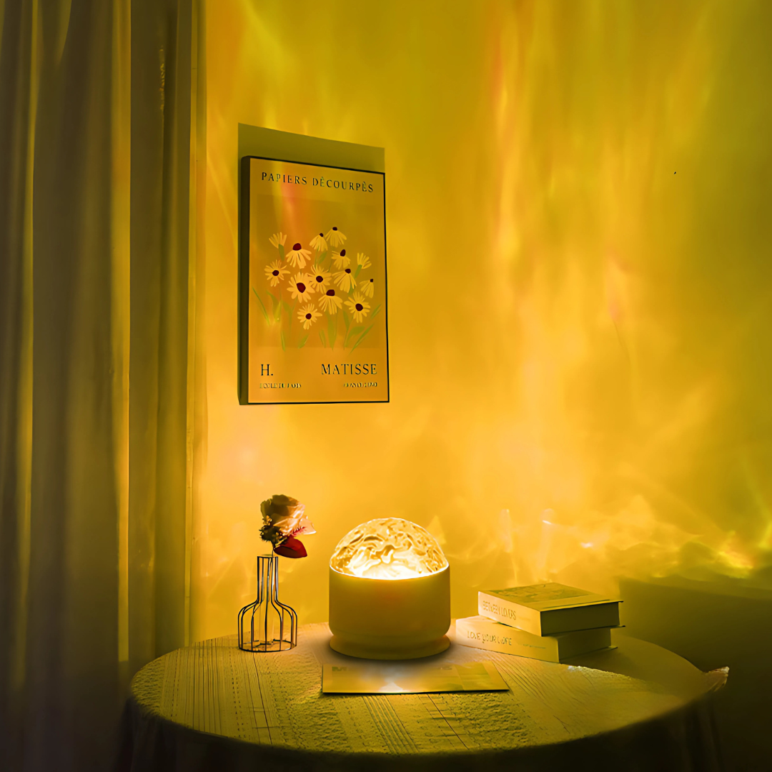 16-Color Galaxy Water Ripple Light