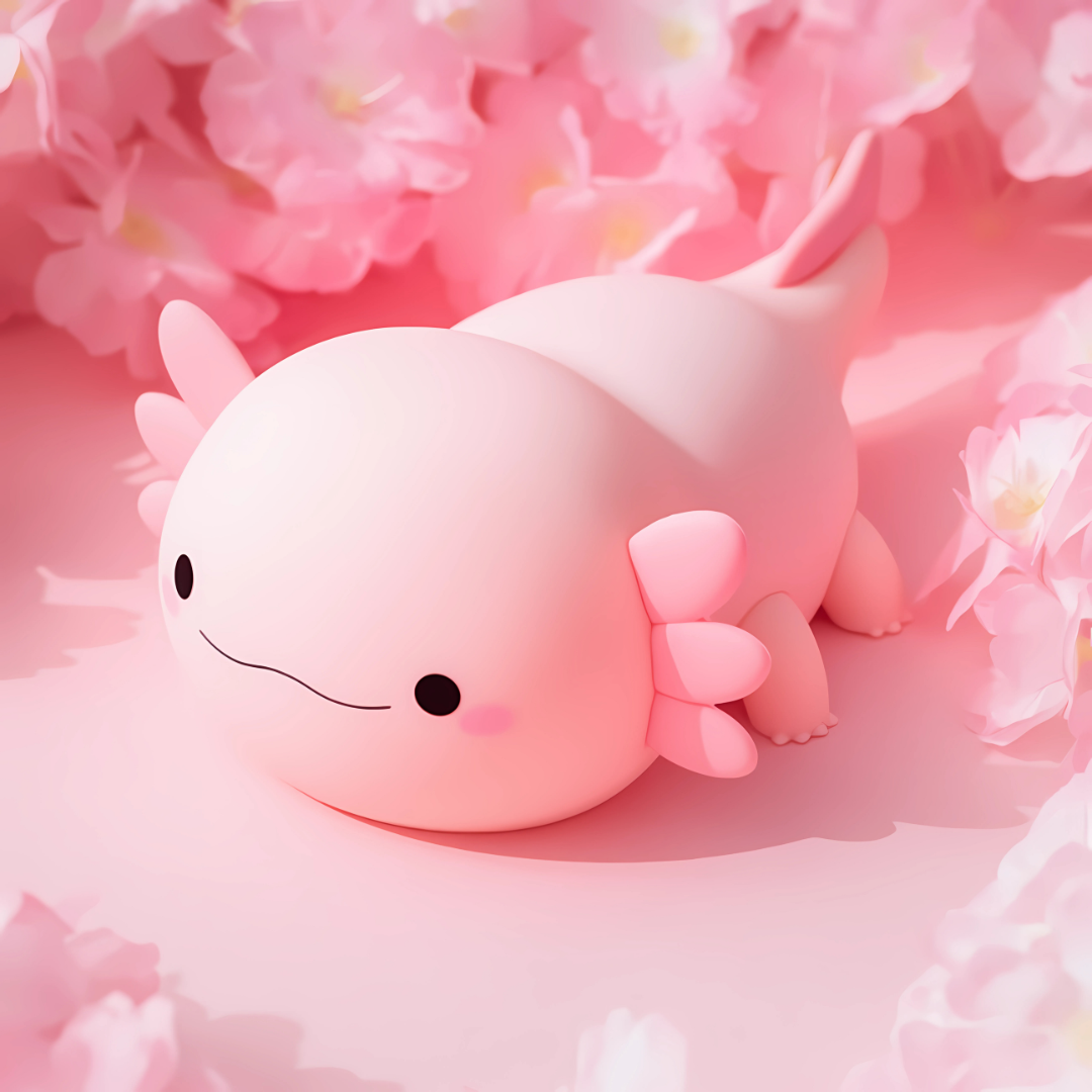Axolotl Night Light