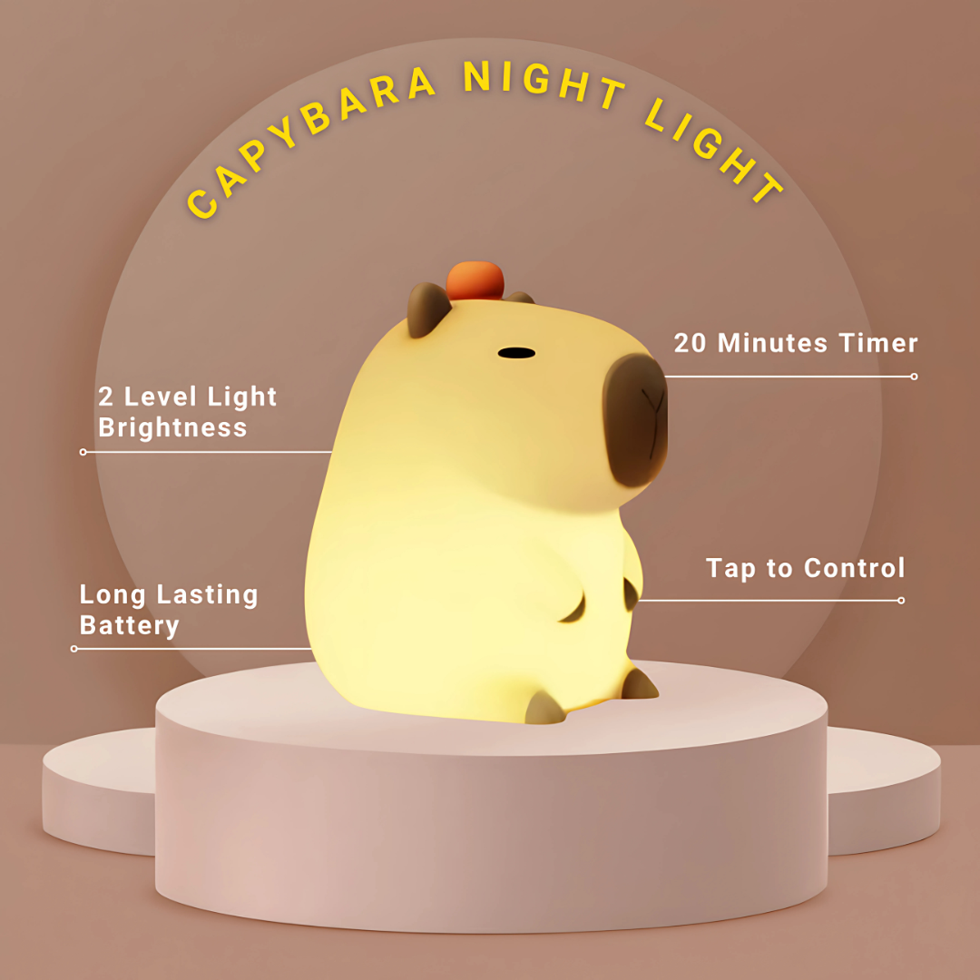 Capybara Night Light