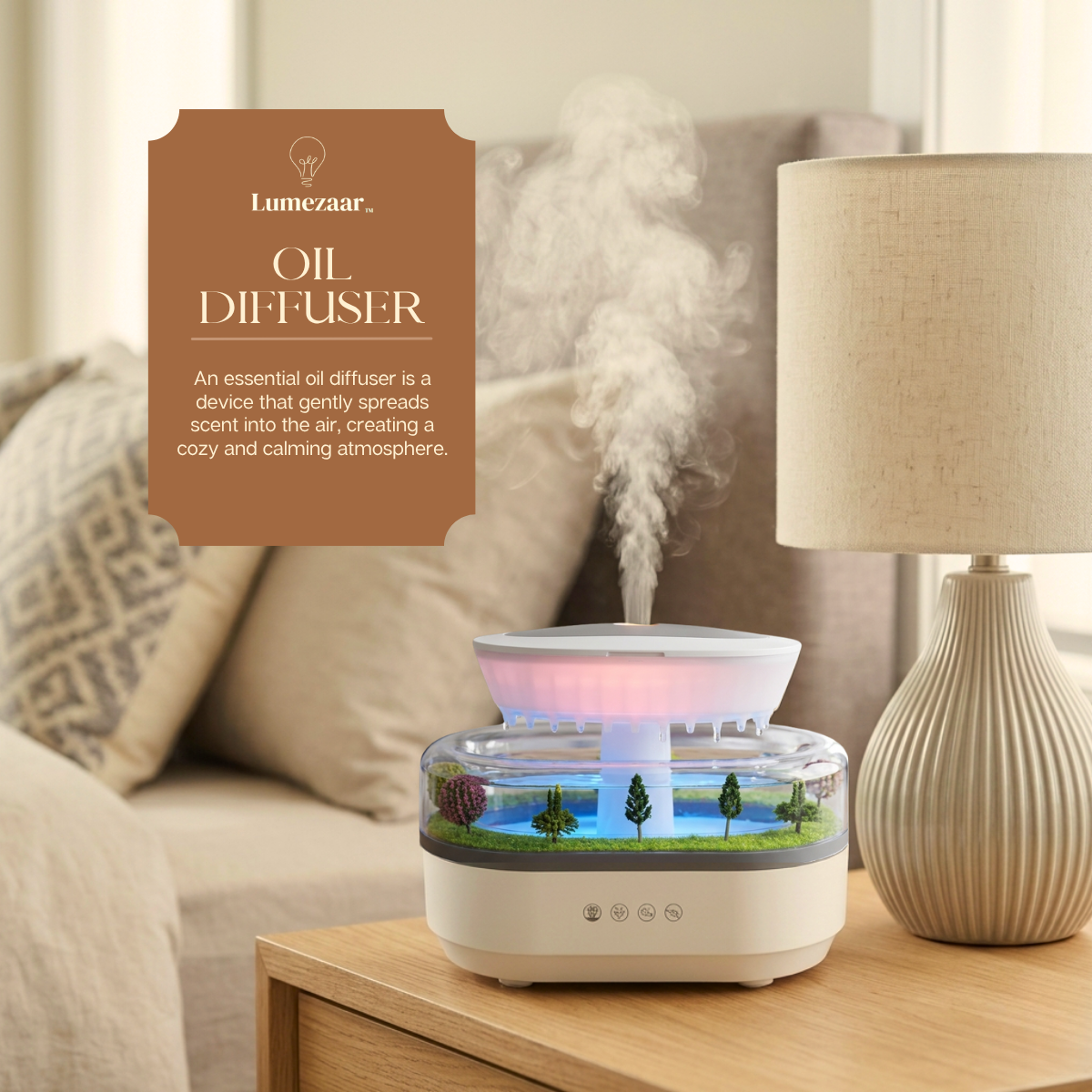 Rainfall Aroma Diffuser Lumezaar