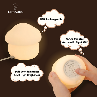 Cozy Mushroom Night Light